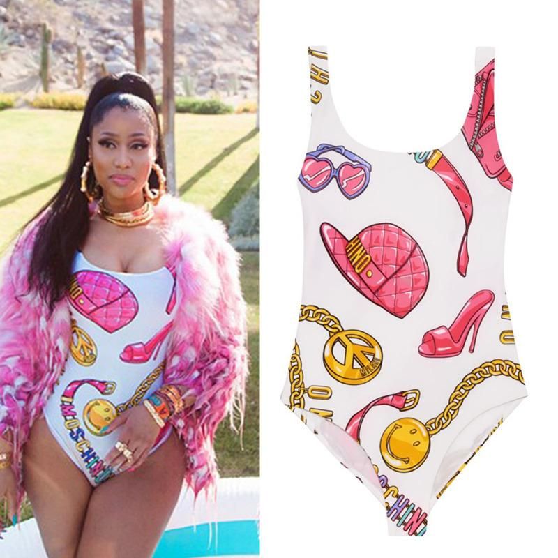 Grosshandel Bfustyle Sommer Nicki Minaj Sexy Badeanzug Frauen Nehmen Bodysuit Einteilige Badebekleidung Low Back Body Suit Dropship Von Sexystores520 13 6 Auf De Dhgate Com Dhgate