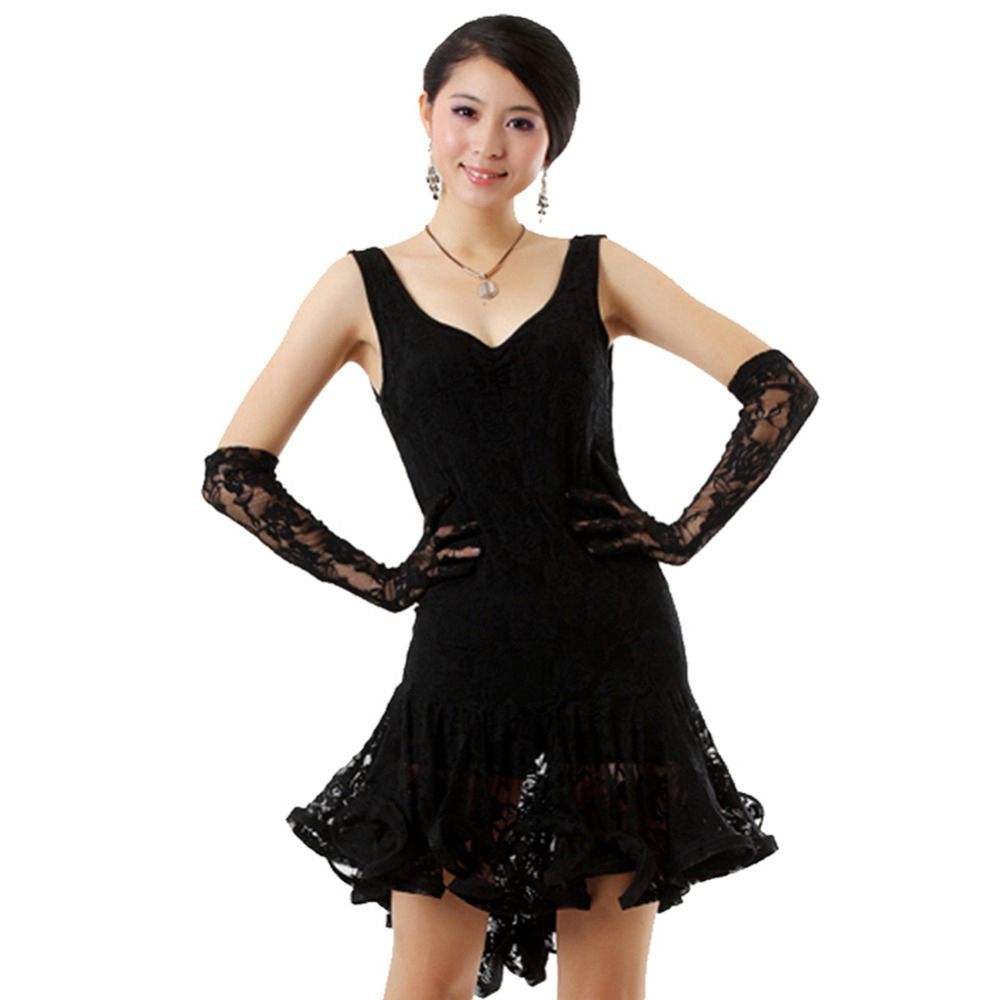 white ballroom gloves