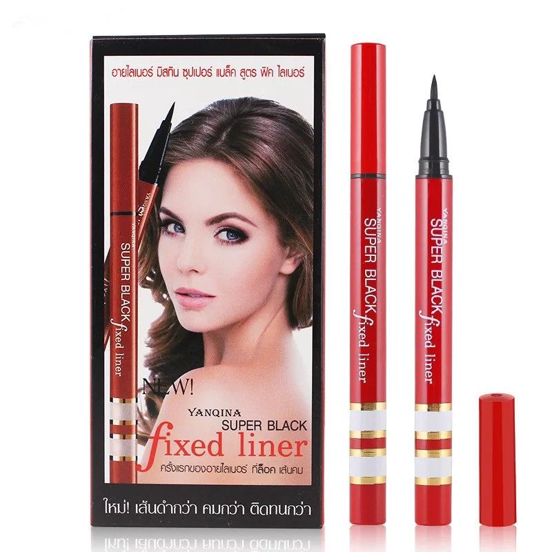 red eyeliner pencil