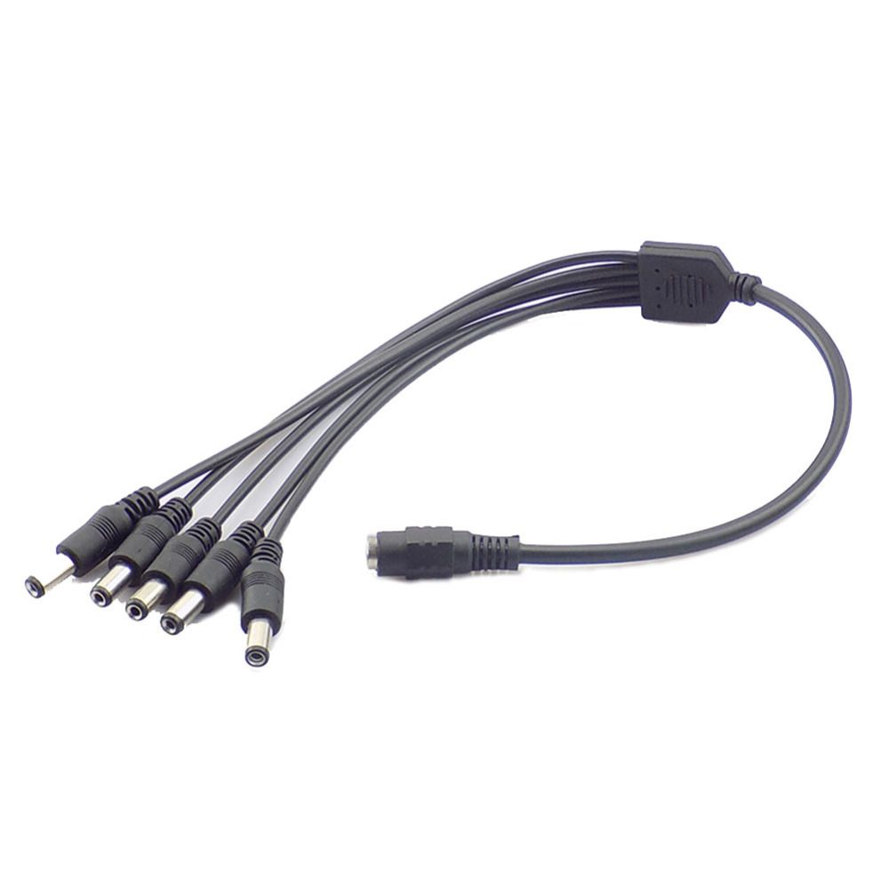2//3//4//5//8 Way DC Power Supply Splitter Adapter Cord For CCTV Security Camera DVR