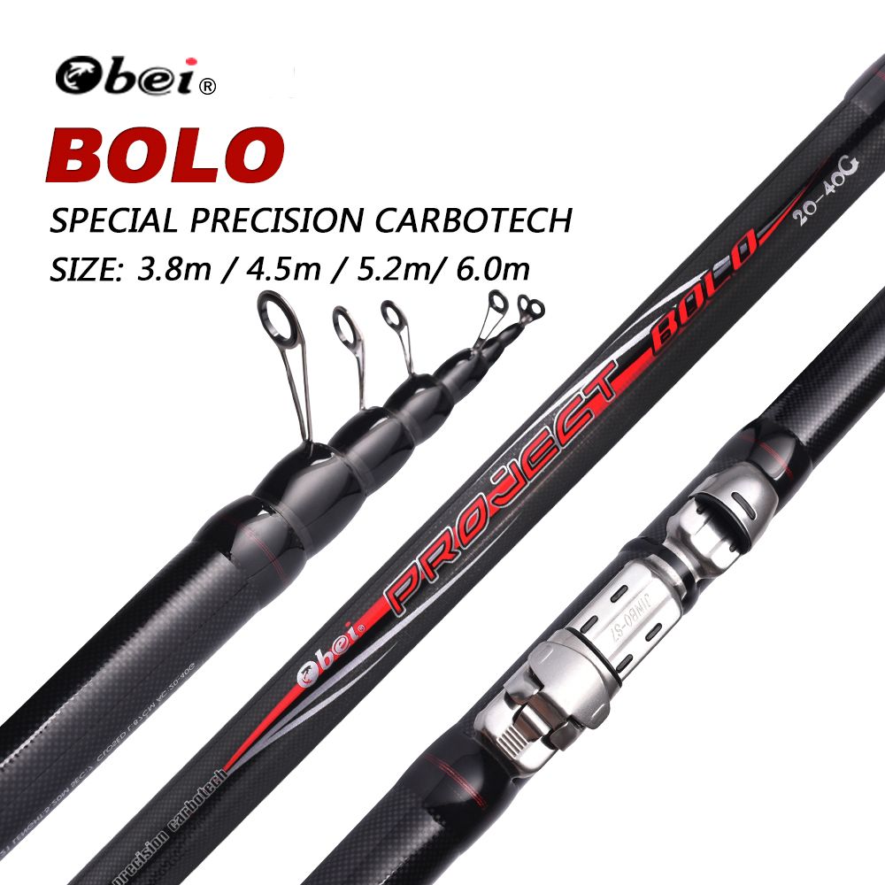 Telescopic Bolo Fishing Rod High Carbon Anti-Collision Ultra Light Spinning Rods 
