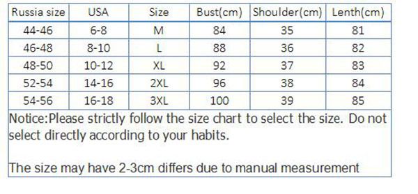 Russian To American Size Chart