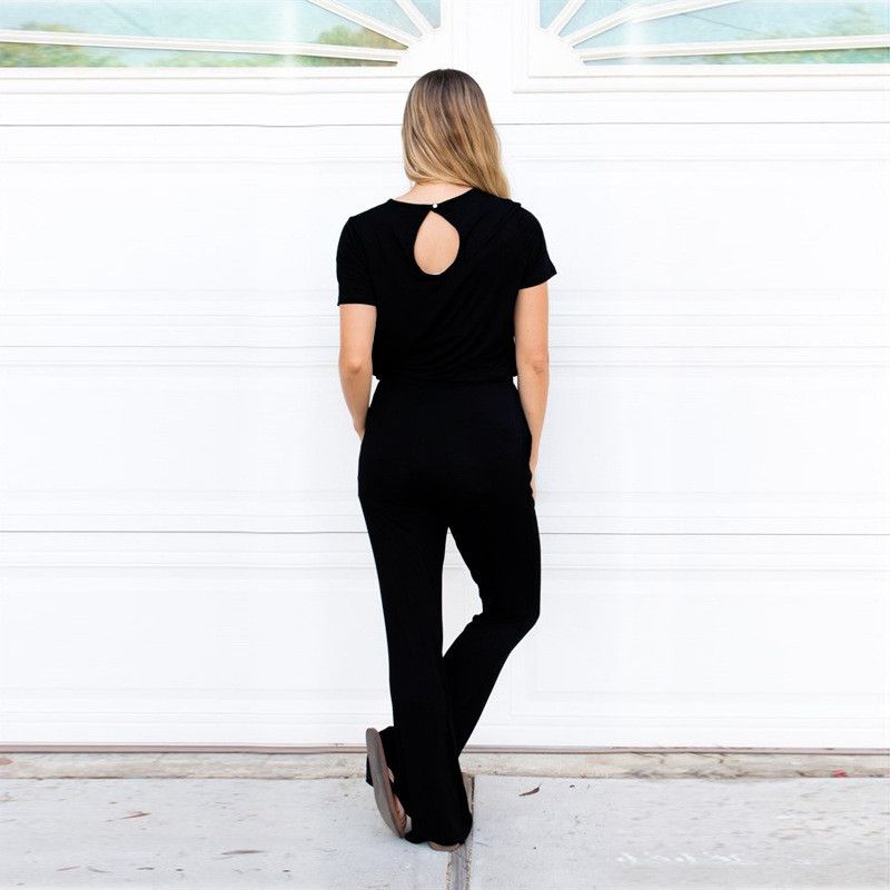 Acquistare Pantaloni Lunghi Pagliaccetto Tuta Intera Donna Cotone Primavera  Estate Tuta Tuta Sportiva Tuta Intera Economico | Consegna Veloce E Qualità  | DHgate Italy