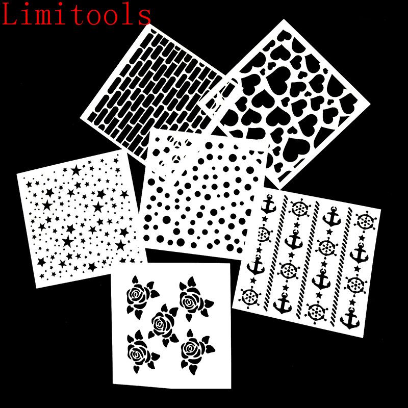 Welcome Open Close Layering Stencil Template DIY Scrapbooking Home Bar Decor
