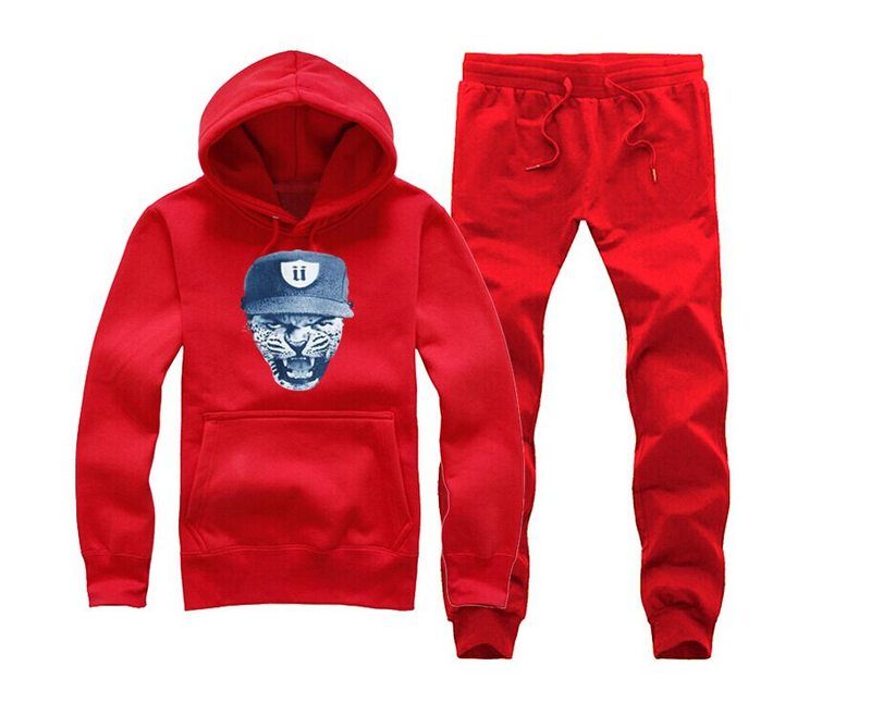 true religion sweat suit red