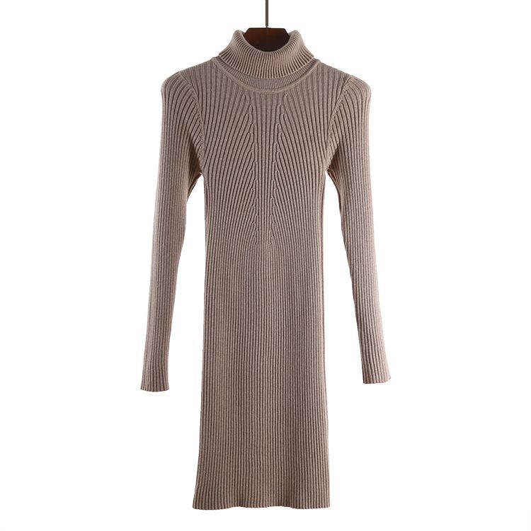 Großhandel Gigogou Dicker Herbst Winter Frauen Pullover Lange Sexy Bodycon Rollkragenpullover Gestrickte Elastizität Weibliche Pullover Pullover Von Armani10 27 09 Auf De Dhgate Com Dhgate