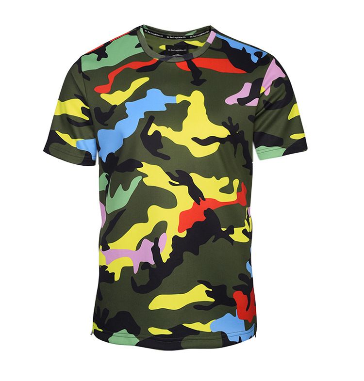 Camouflage Brand Designer Shirt For Men 