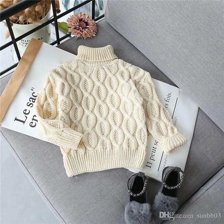 maglione collo alto bambino