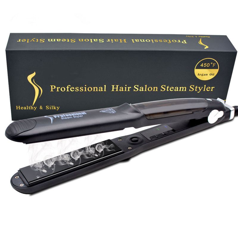 Compra Plancha De Pelo Planco Planchas 450F Salón Profesional Stey Steyler  Cerámica Vapor Enderezamiento Peluquería De Hierro Cuidado De Las  Herramientas De Estilo Barato | Entrega Rápida Y Calidad | Es.Dhgate
