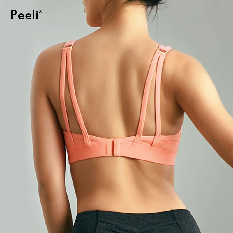 high support crop top