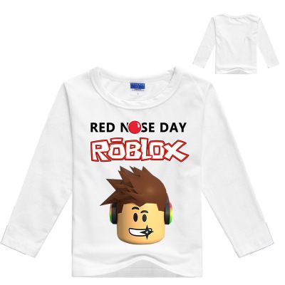 2020 2018 Kids Long Sleeve T Shirt For Boys Roblox Costume For - crop top clothes crop top free roblox shirt