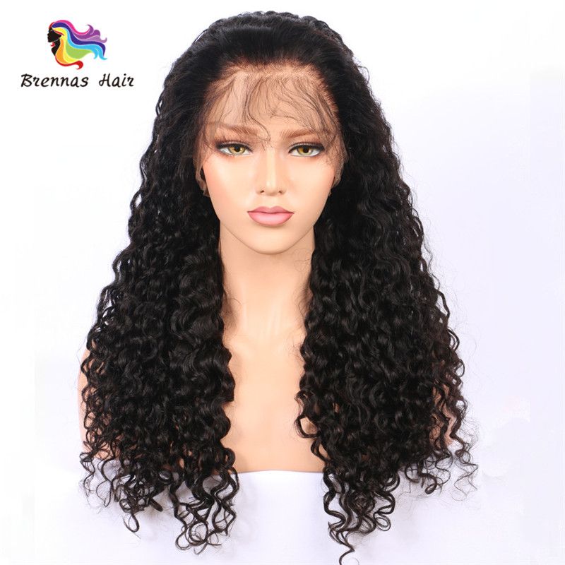 Factory Price Jerry Curl Lace Front Wigs 8 26inch Curly Brazilian