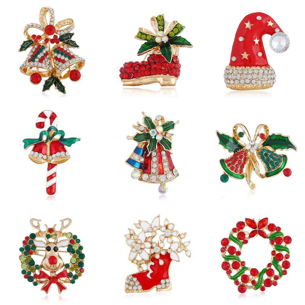 christmas brooch pin