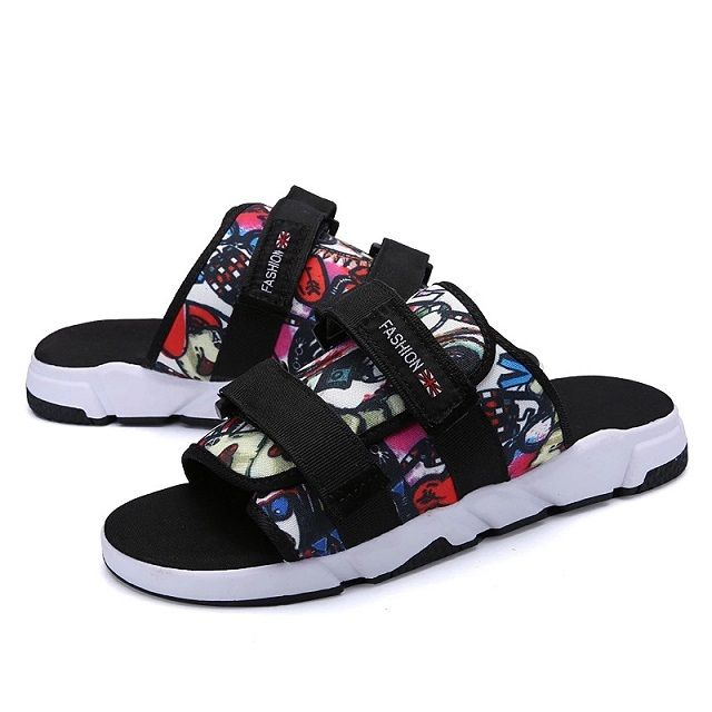 mens casual slippers outdoor