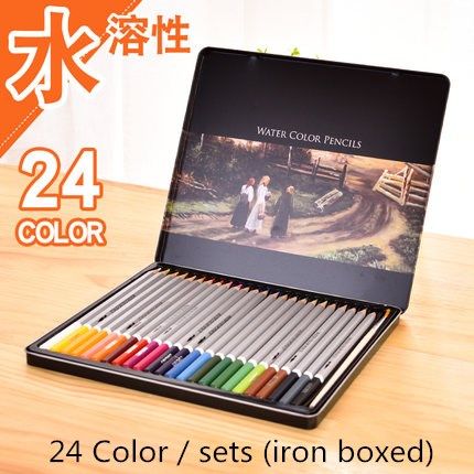 24 Color / sets (iron boxed)