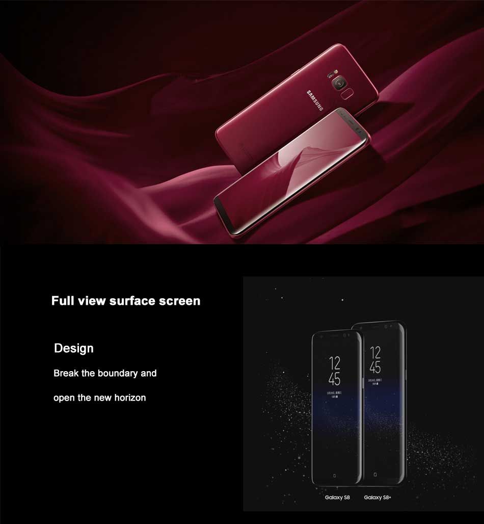 samsung s8  ram and rom