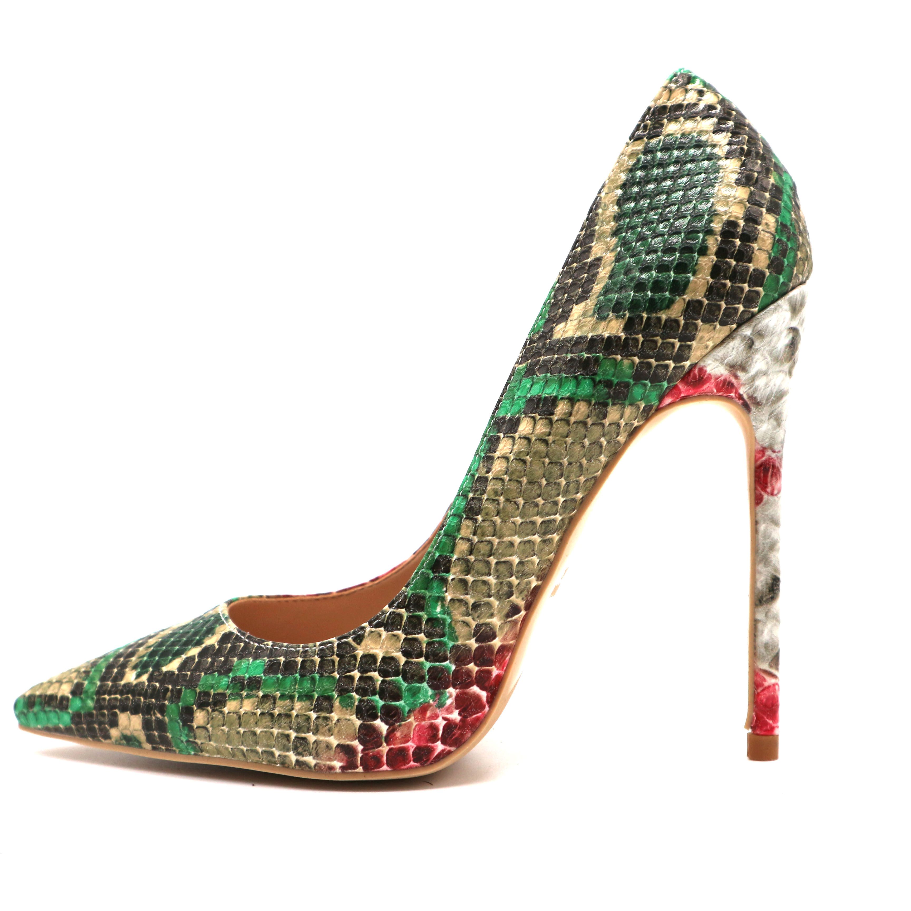 green snake heels