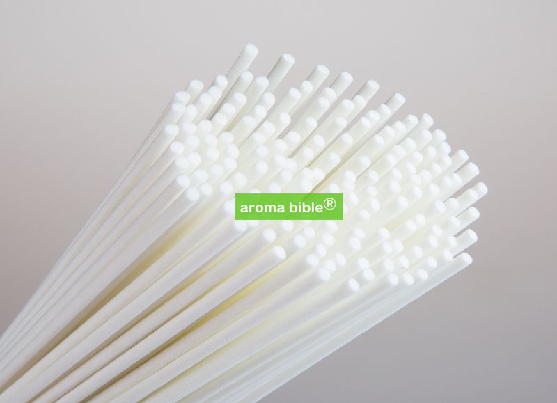 100Pcs Fiber Reeds Diffuser Replacement Sticks 12 X 0.12Inches//3mm-White