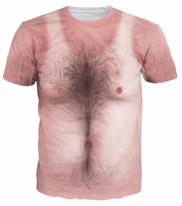 2018 جديد أزياء المرأة الرجال 3d طباعة مشعر الصدر T Shirt مضحك بلايز محب الصيف نمط تي شيرت سريعة الجافة قمم المحملات زائد حجم 7xl 2021 من Helen20180628 51 45ر س موبايل Dhgate