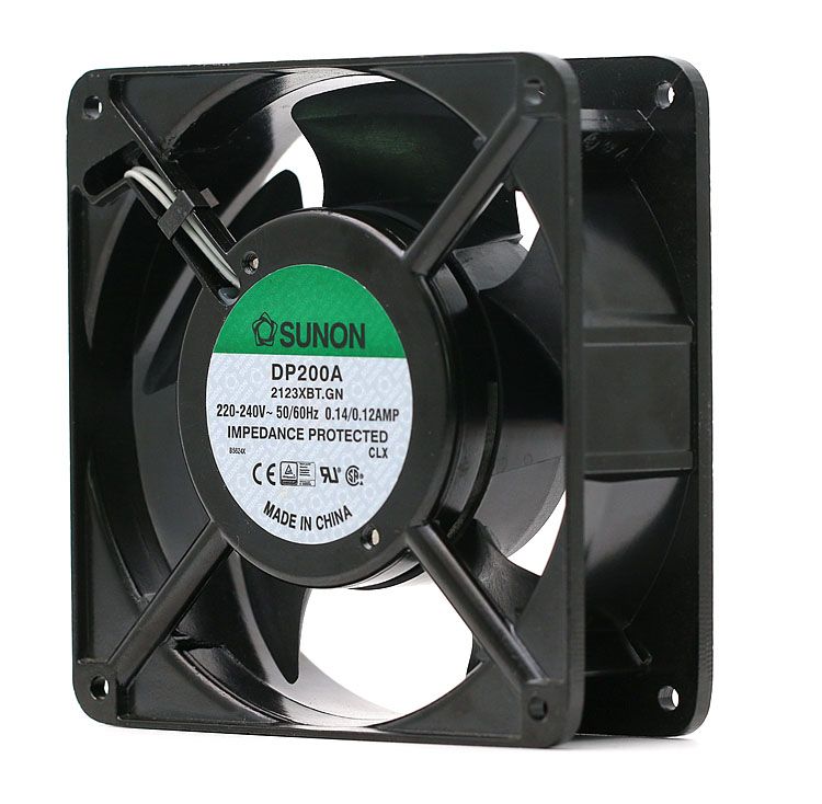 m3//h SUNON 1pcs dp202a2123mbt AC Axial Fan 230vac 120x120x38mm 133 ± 10/%