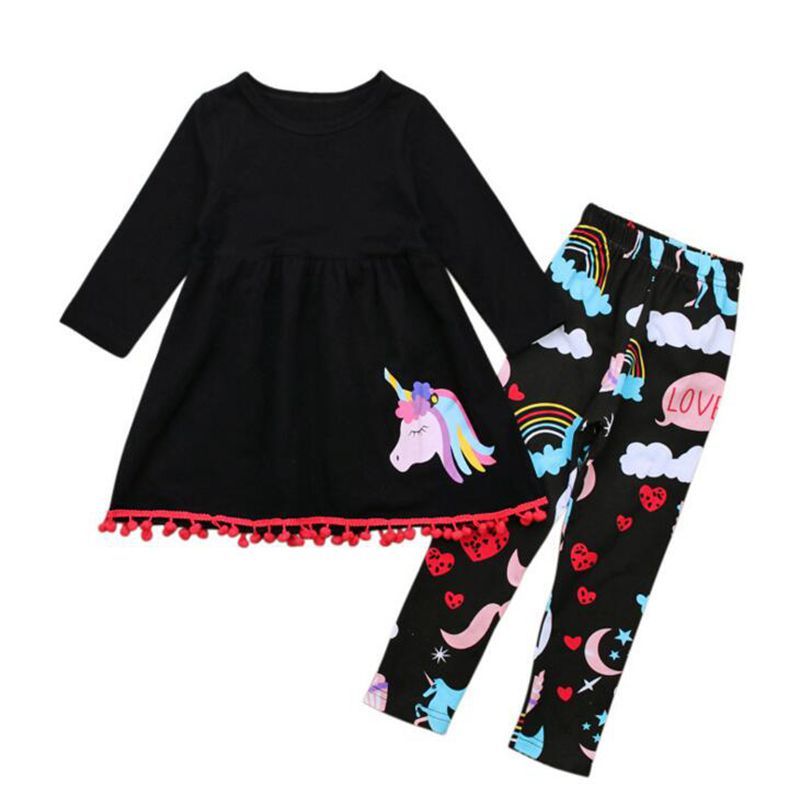 girls unicorn tracksuit