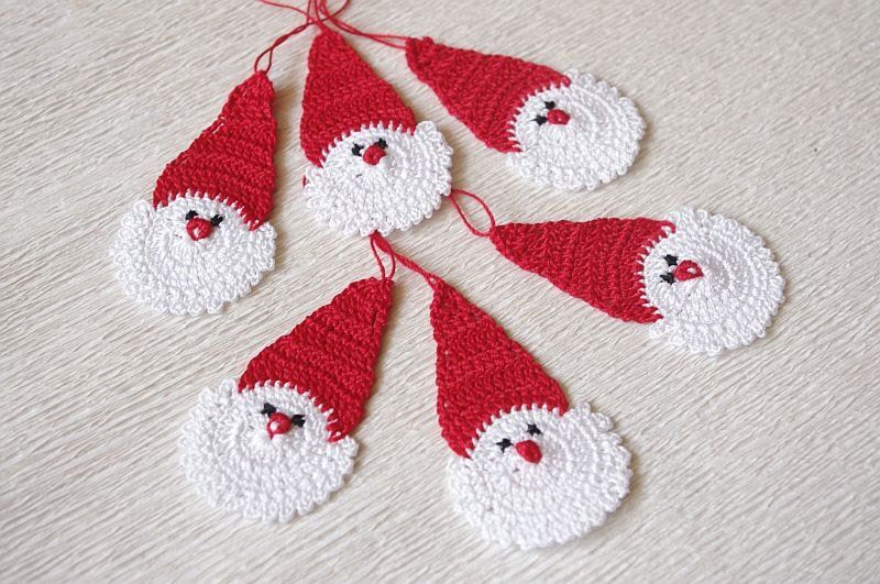 Piccola Stella Di Natale Uncinetto.Acquista A Mano Uncinetto Babbo Natale Decorazioni Natalizie Regalo Inverno Cotone Albero Di Natale Appeso Ornamenti Natalizi Uncinetto Padre A 5 16 Dal Dh180255 Dhgate Com