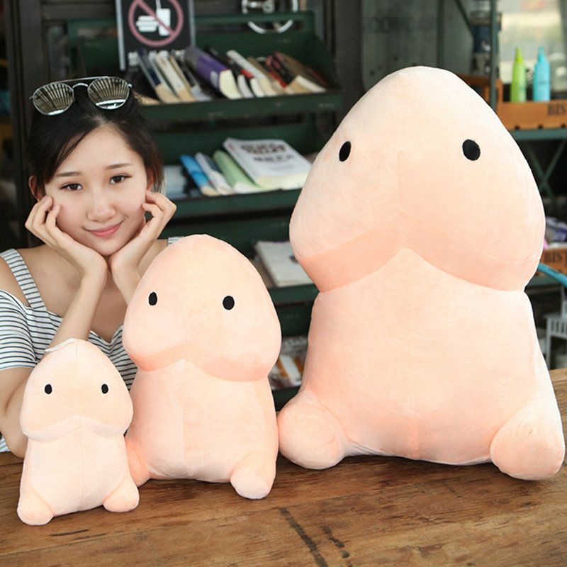 peluche en forma de pene