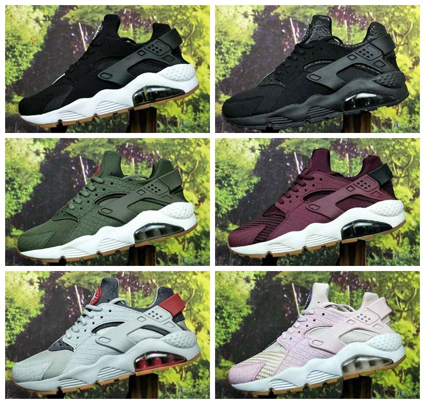 green huarache sneakers