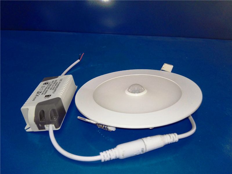2019 Recessed Led Panel Light Pir Motion Sensor Flush Mounted Downlight Human Induction Ceiling Ac85 265v From Sunway168
