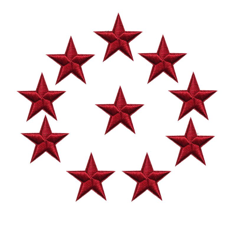 jeans with red stars on the back