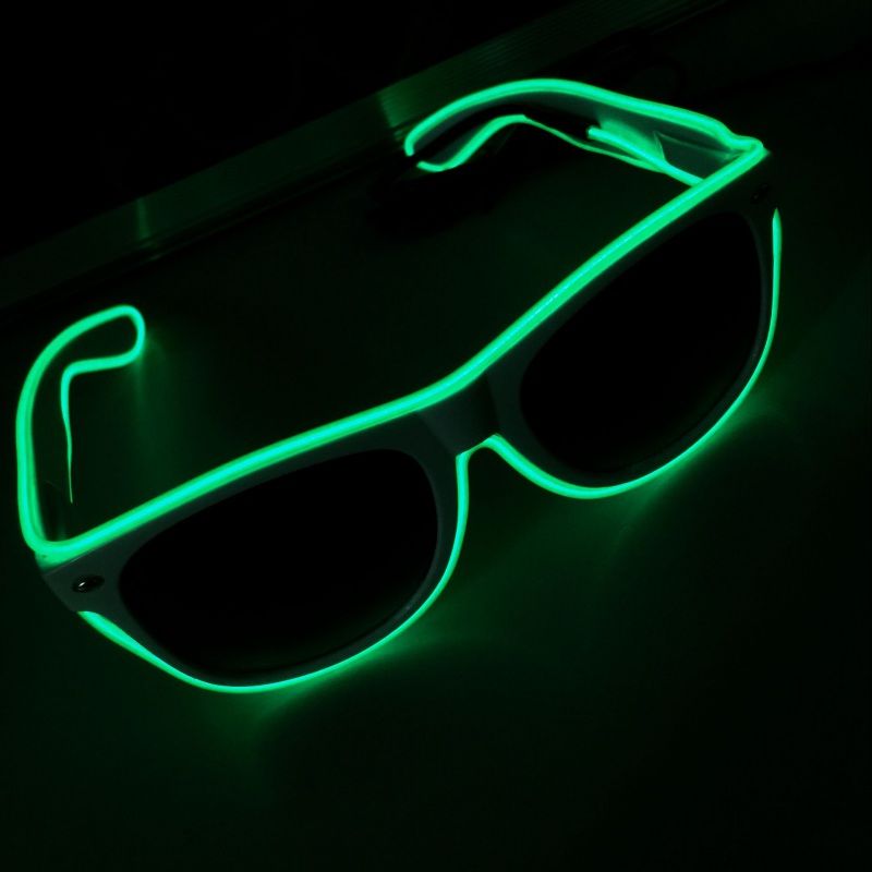 glasses with led lights on them