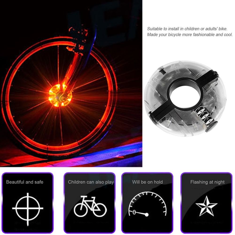 bike decoration lights