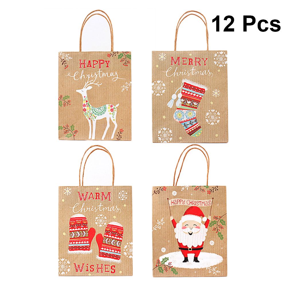 Decoration Happy New Year Gift Paper Sticker Biscuit Package Seal Label