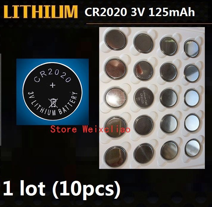 3 volt button cell battery