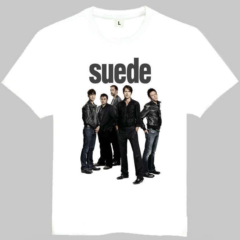 suede band t shirt