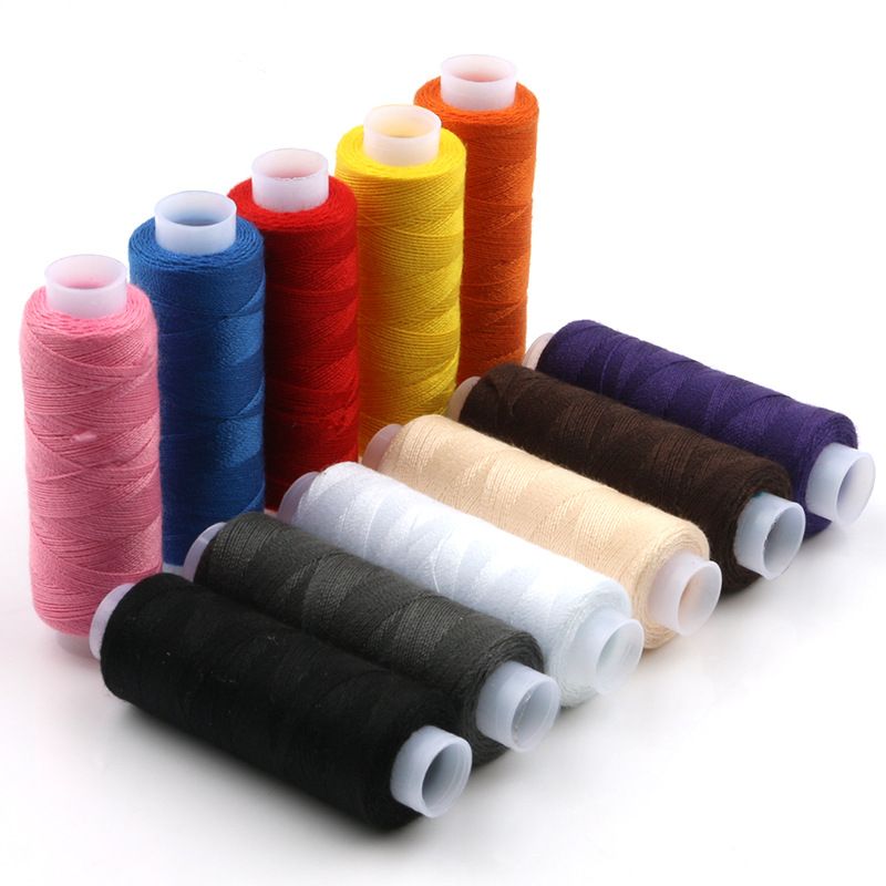 25 x New 100/% Polyester Sewing Thread Spools 25 Different Colours Good Quality
