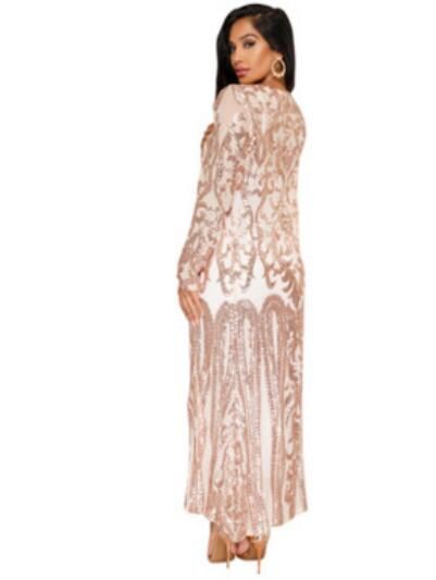 sequin maxi cardigan