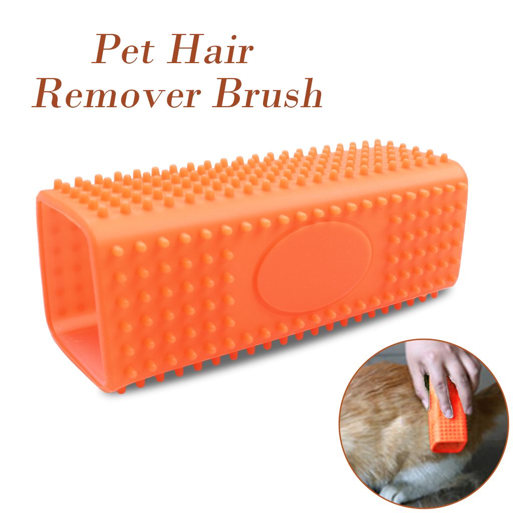 silicone dog brush