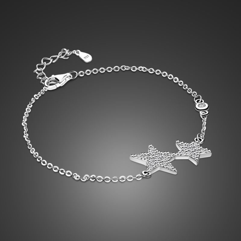 chunky silver bracelets ladies
