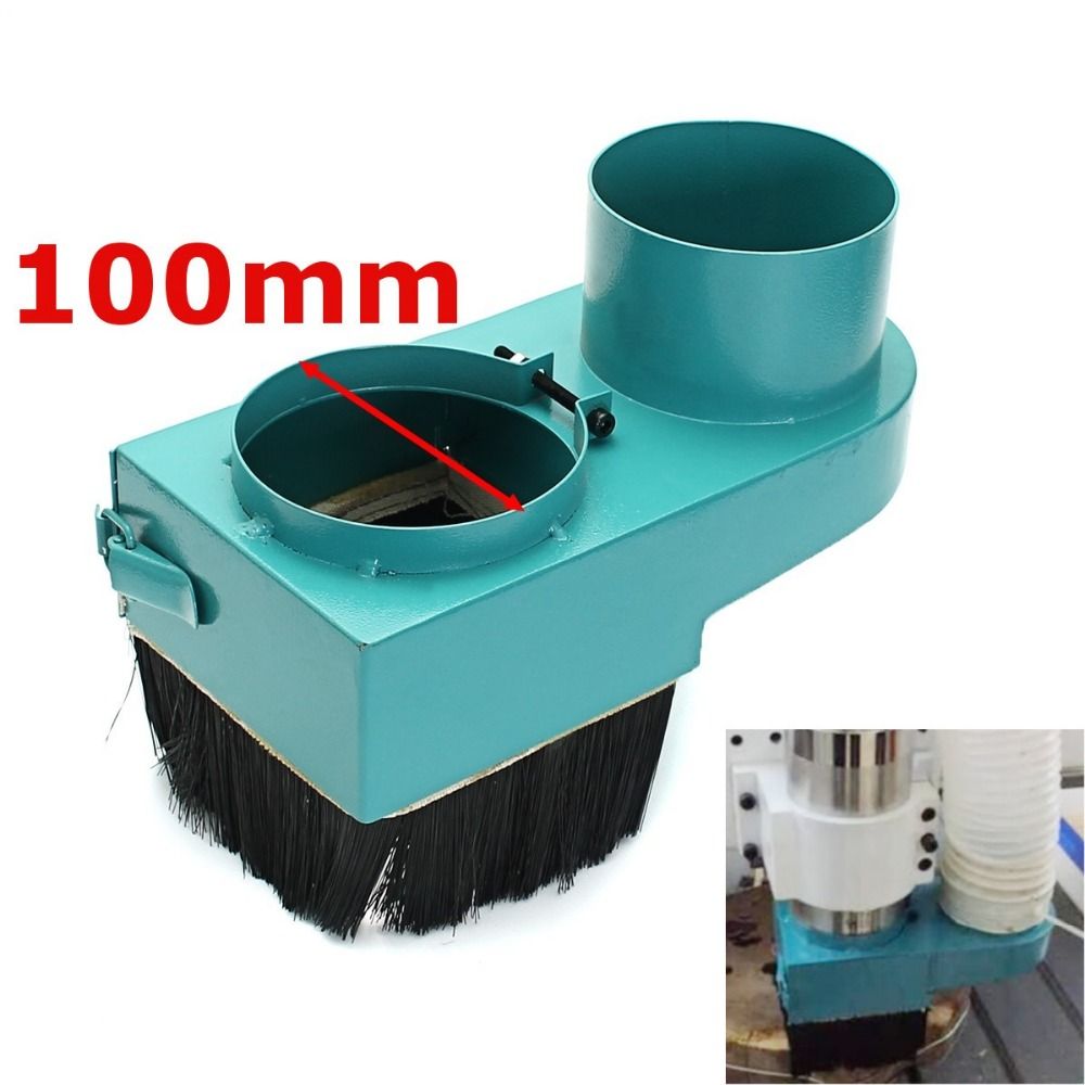 Compra Cubierta De Polvo Del Husillo De 100 Mm CNC ROUNTER Aspirador  Protección Contra El Polvo Para La Máquina De Grabado De Carpintería CNC  Extracción A Prueba De Polvo Barato | Entrega