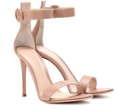 sandalias color nude