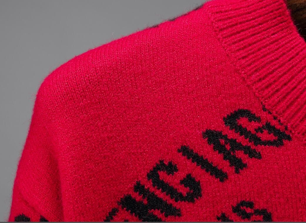 Compra Los Nuevos Hombres Al Por Mayor Marca De Moda Suéter De Punto  Suéteres Para Hombre Ropa Para Hombre De Lana Sweater.02 Sweaterknitted  Barato | Entrega Rápida Y Calidad | Es.Dhgate