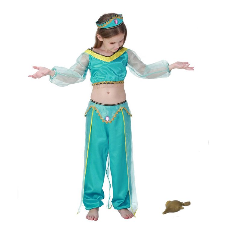 de baile para niñas Niños Trajes de baile indio Danza del vientre Ropa de alto rendimiento Juego de tres piezas