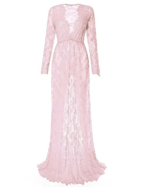 lace milk bath dress