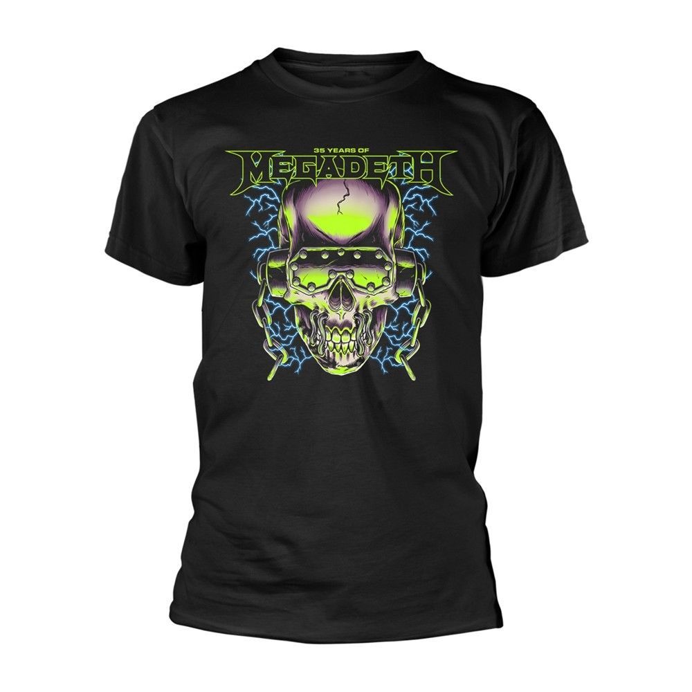 Megadeth 35 Years Headphones Skull T 