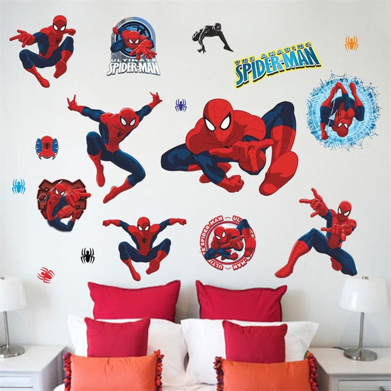 SPIDERMAN Decorative Wall Stickers