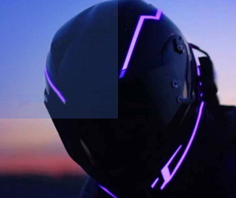 Acquistare Casco Da Moto Striscia Luminosa Led Moto Casco Notte Segnale  Segnale Luminoso Striscia Luminosa Moda Modifica Modificata Barreggino  Economico | Consegna Veloce E Qualità | DHgate Italy