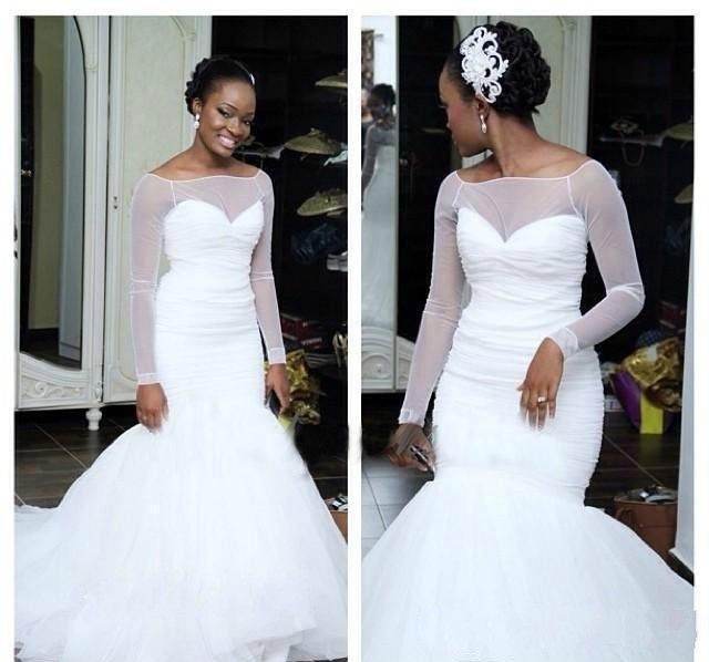 Simple Wedding Dresses For Black Women