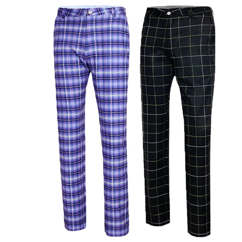 Compra Ropa De Golf Pantalones De Golf Pantalones Elásticos De Otoño De Los  Hombres A Cuadros De Secado Rápido Thin Men Pantalones Plus Size XXS XXXL  es D0488 Barato | Entrega Rápida