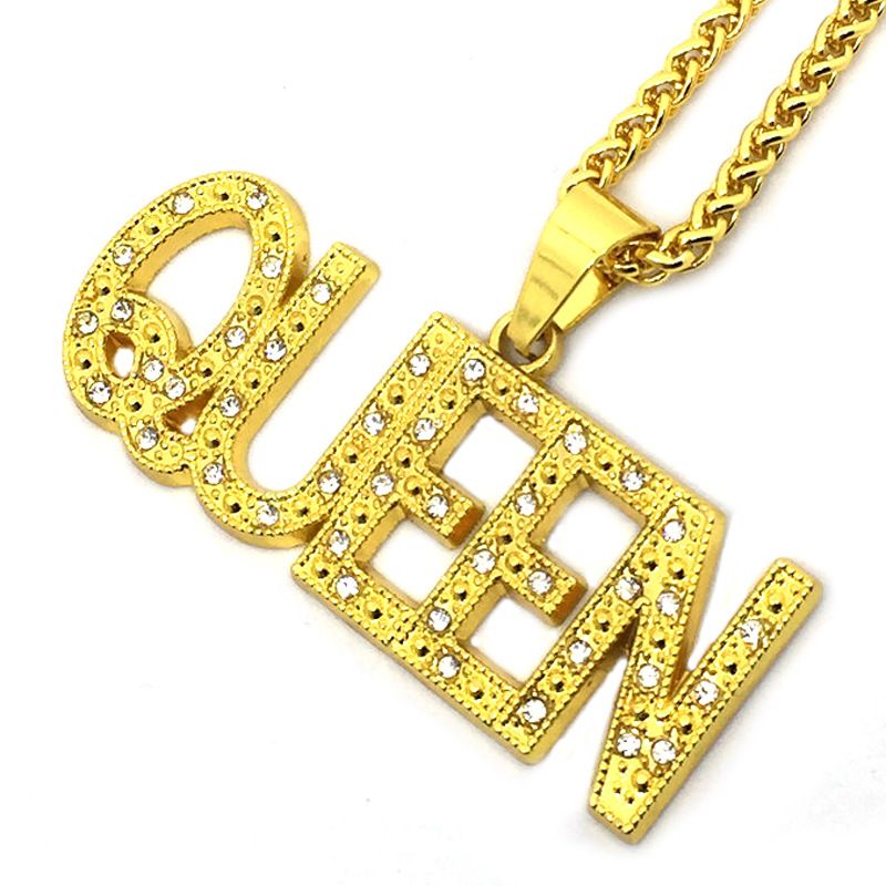 Catwalk queen gold necklace Clearance